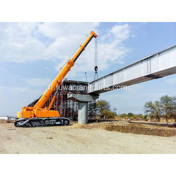 Grue télescopique sur chenilles d&#39;équipement lourd de qualité